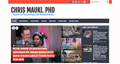 Desktop Screenshot of chrismauki.com